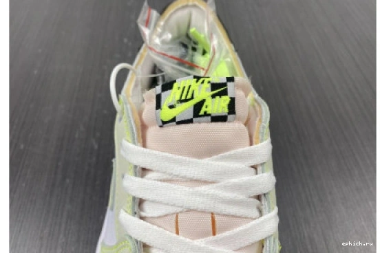 Rep EP AIR JORDAN 1 DM7837-103 GHOST WHITE OG GREEN-BLACK LOW DM7837-103 0413